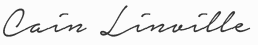 cain linville signature